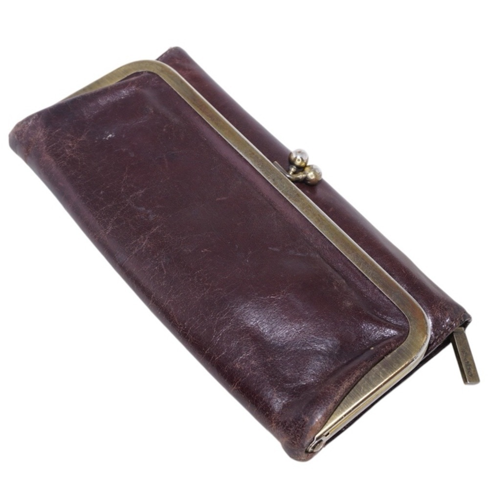 HOBO Limited Edition  International Rachel Continental Brown Leather Wallet - Picture 5 of 13